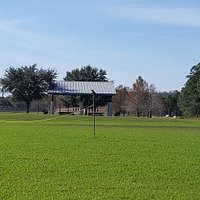 Fields and paved walking trails are plenty at this park.
