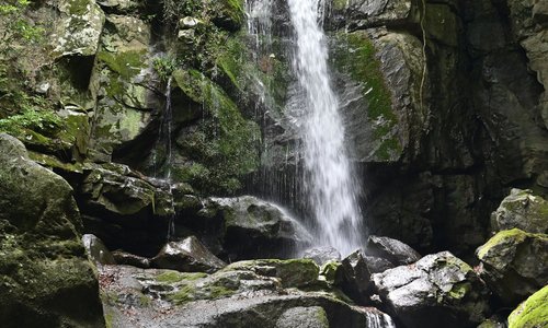 水の激しさがわかる高速シャッターでの写真