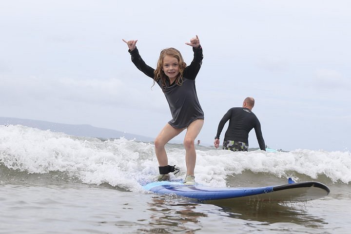 2024 Private Surf Lesson at Kalama Park in Kihei