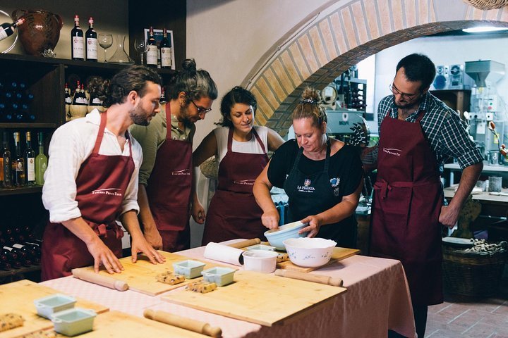 2024 Cooking Class In Tuscan Farmhouse From Siena   Caption 