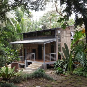Hut Room with Loft 
 Size: 24 sqm 
 Max Capacity: 6 persons 
 Rooms Available: 2 
 With private T&B, no aircon