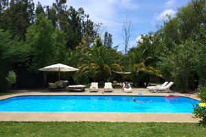 Piscina y playa
