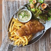Our famous fish and chips