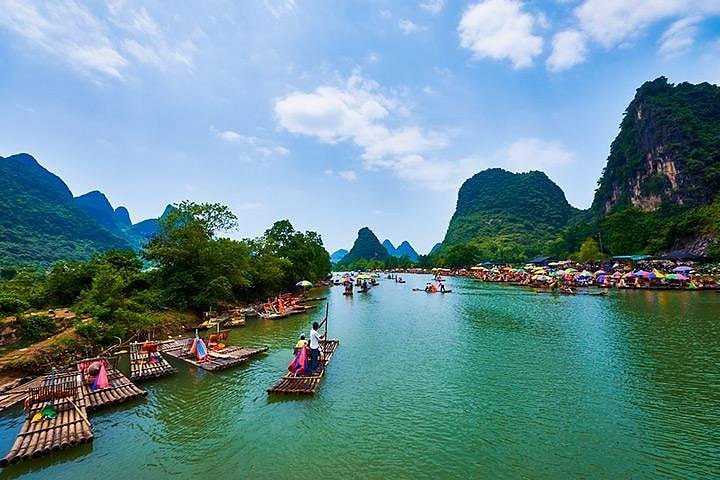 2024 (Guilin) Day trip from Guilin of Li River Cruise with Countryside ...