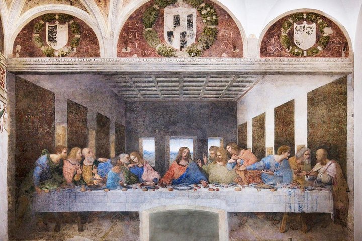 2024 Milan Last Supper With English Guide   Caption 