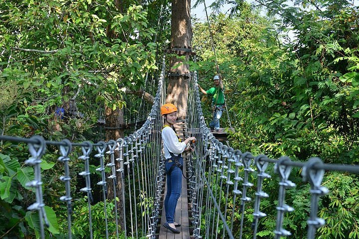 Angkor Zipline Gold Course Siem Reap | Cambodia