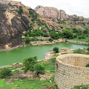 Premier Ticket India - ~ Chitradurga Fort ❤ Chitradurga Fort is a  fortification that straddles several hills and a peak overlooking a flat  valley in the Chitradurga, Karnataka. . . Image Courtesy: @shivu_gouda45