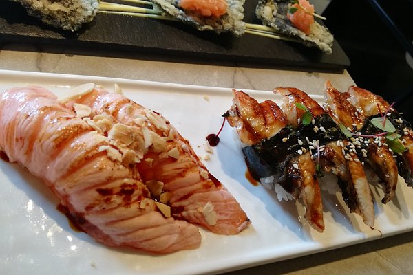 Sushi nigiri Gun Kan Sake salmone e uova di salmone - Picture of Do Eat,  Milan - Tripadvisor