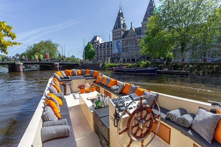 2023 Luxury Canal Cruise starting in front of The Anne Frank House