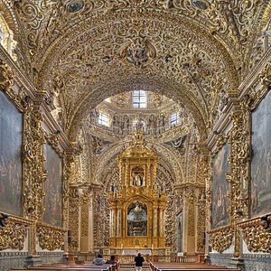 Capilla del Rosario, Templo de Santo Domingo, Puebla Capilla del Rosario, Templo de Santo Domingo, Puebla