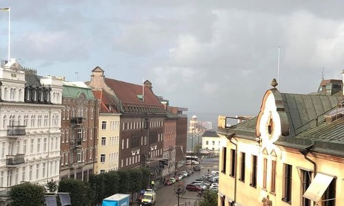 overlooking the city of Helsingor