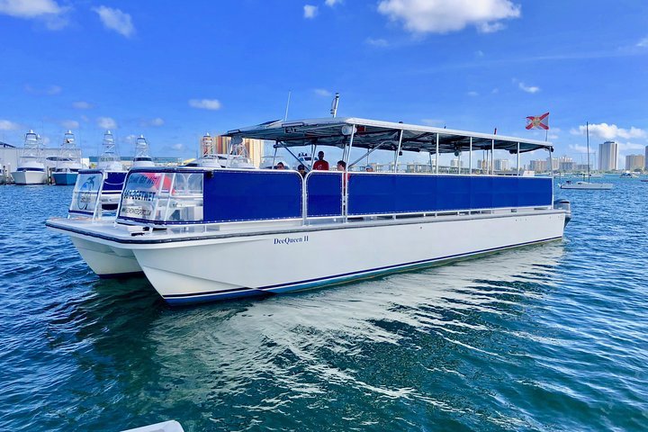 PALM BEACH FLORIDA FERRY CRUISE BOATS VINTAGE VIEW 