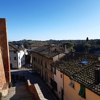 vista panoramica del paese di Cigoli