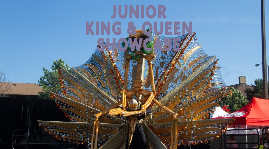Young performer at the Junior King and Queen Showcase.
