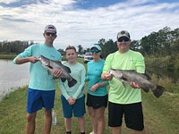 Barramundi Fishing in Florida at Osceola Outback - Fish the Pit - Osceola  Outback Florida Fishing Guide