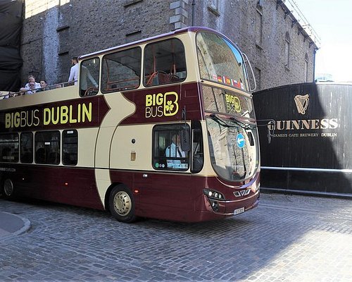 dublin big bus tour map