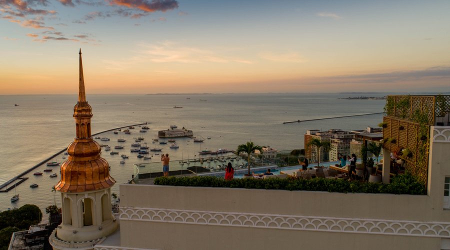 Vista para Baía de Todos os Santos