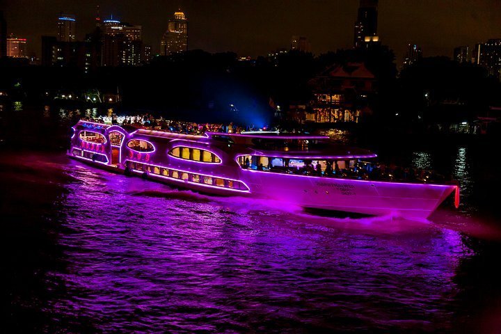 2024 Bangkok Grand Pearl Dinner Cruise with Optional Transfer