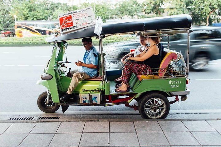 2023 Bangkok Old Town Tuk Tuk Hop-On Hop-Off