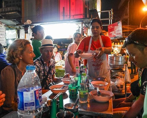 evening food tour bangkok