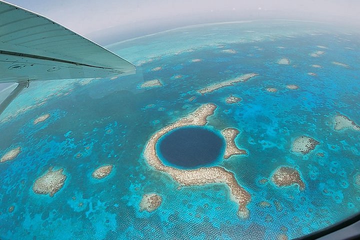 2024 Scenic Flight Blue Hole provided by Tsunami Adventures