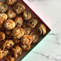 Freshly baked pastries