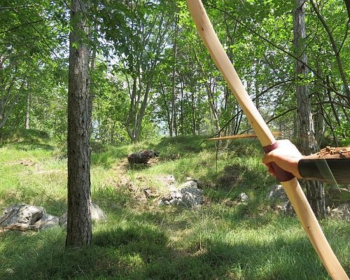 Dro: tiro primitivo con l'arco - Il Trentino dei Bambini