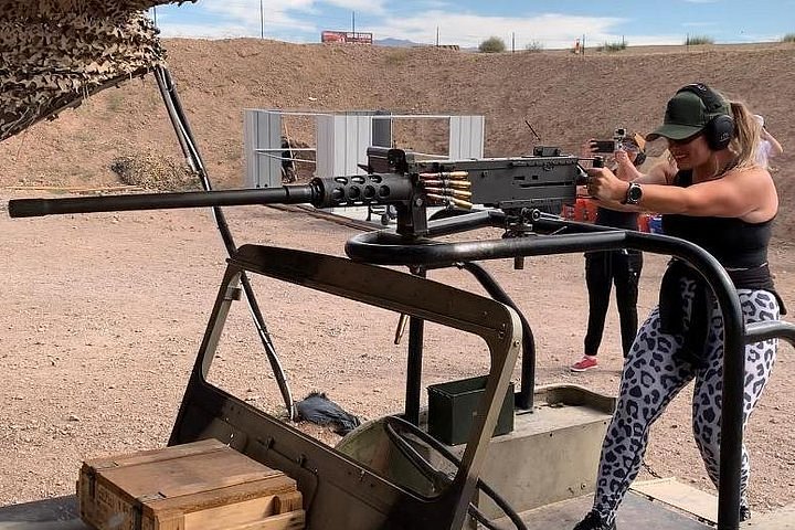 50 cal shooting, Machine Gun Shooting