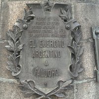 Monumento a Falucho: Plazoleta Falucho, Barrio Palermo, Bs.As. 2020.