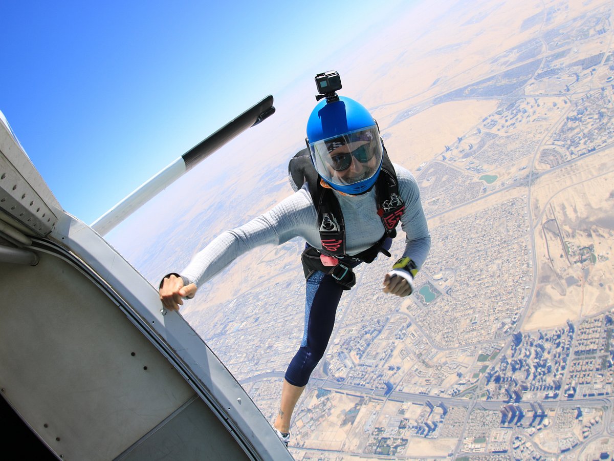 Прыжок в Дубае Skydive