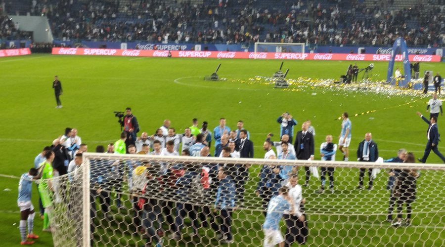 festa finale sotto la nostra postazione