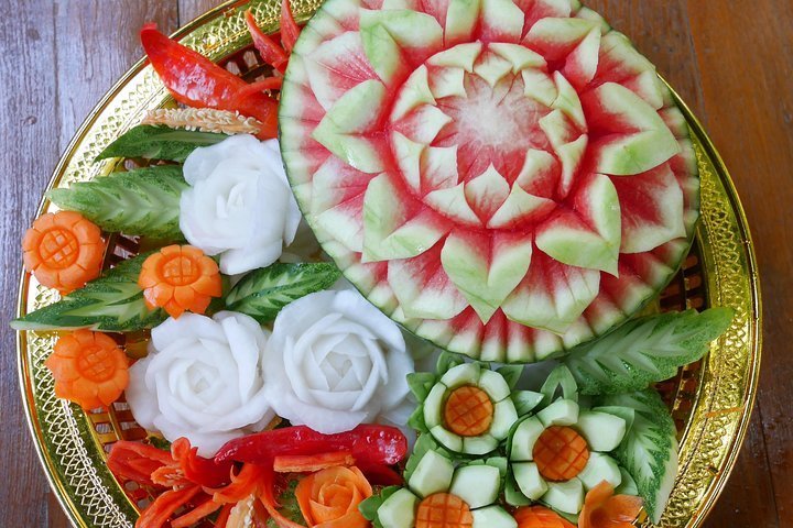 Tripadvisor　チェンマイでの半日野菜と果物のプライベートカービングクラス、提供元：Wankaomai　Cultural　Workshop　Studio　タイ