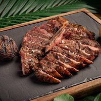 May you always be surrounded by good friends and a good steak. Porterhouse.