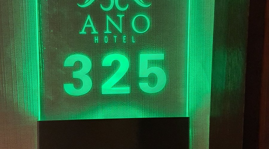 Room Number Plate