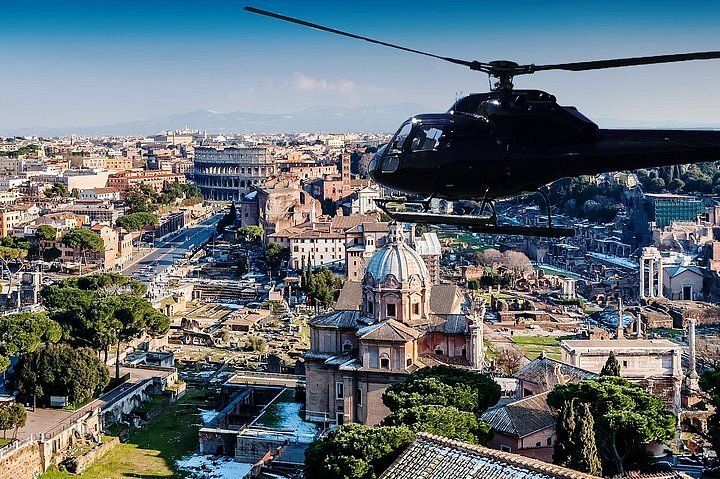 helicopter tour rome