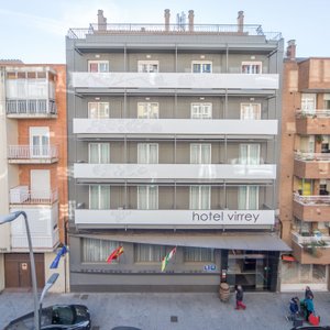 Fachada del hotel Virrey.