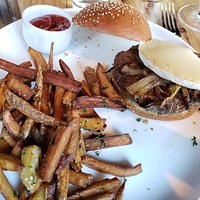 Fig and Brie Burger