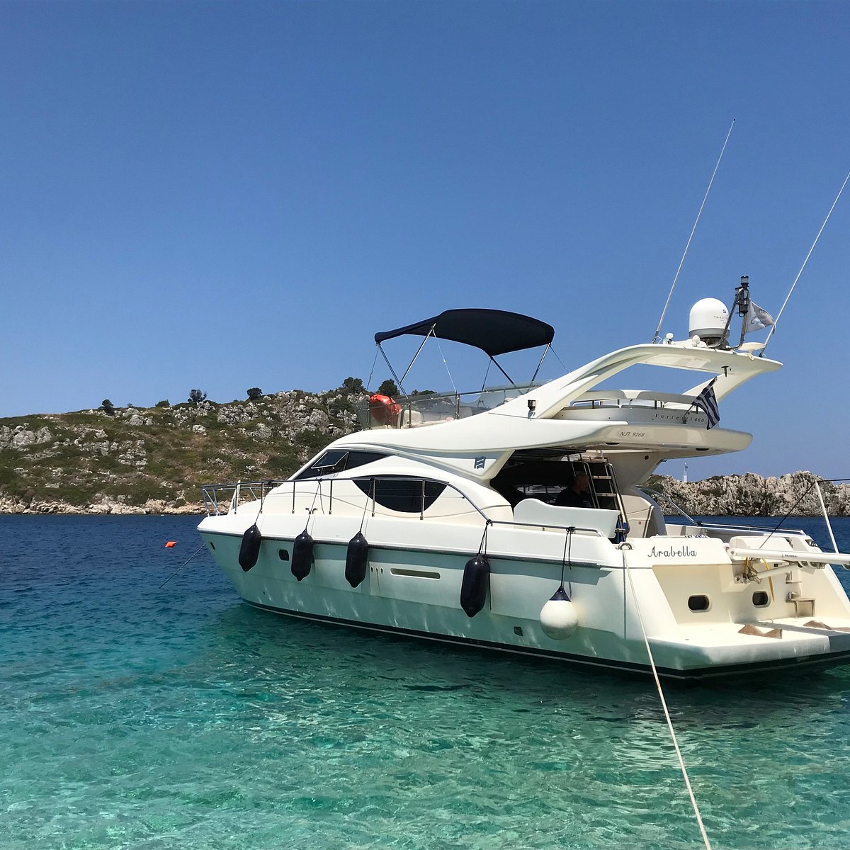 location yacht zante