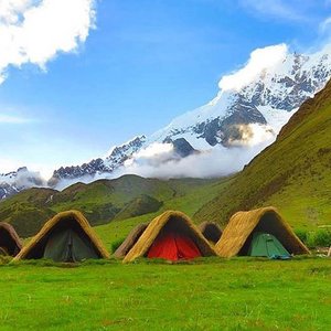 Aguas Termais medicinais Colcamayo, está perto de Machu Picchu vila