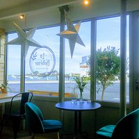 Salle restaurant "La Bohème" Barfleur