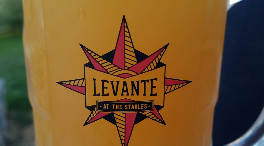 That's a mug of Cloudy and Cumbersome.  Back in 2017 it was my favorite.  Since then they have added soooooo many good beers it's hard to say what my favorite is anymore.  If asked what my favorite Levante brew is these days my answer would have to be "Yes".