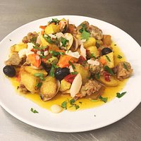 Prato do dia - Terças-feira - Carne porco à Alentejana