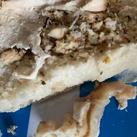Dry roll with chewy extra bit