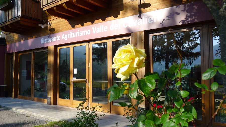 L'ingresso del ristorante