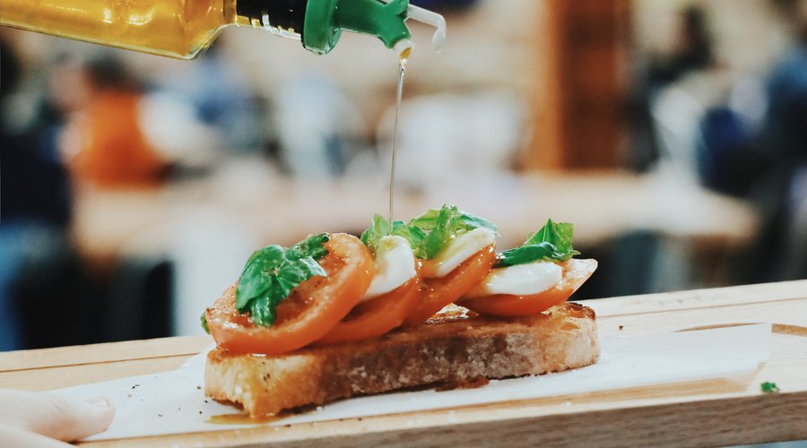 Caprese on toast
