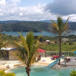 Muy buena vista del lago.