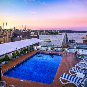Rydges Sydney Harbour rooftop outdoor pool
