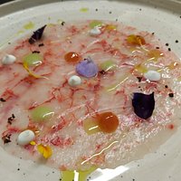 Carpaccio di gambero rosso
