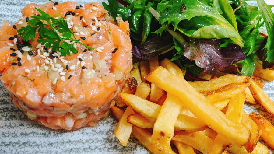 Tartare de saumon
