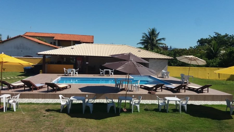 Piscina de imersão com nudez opcional.